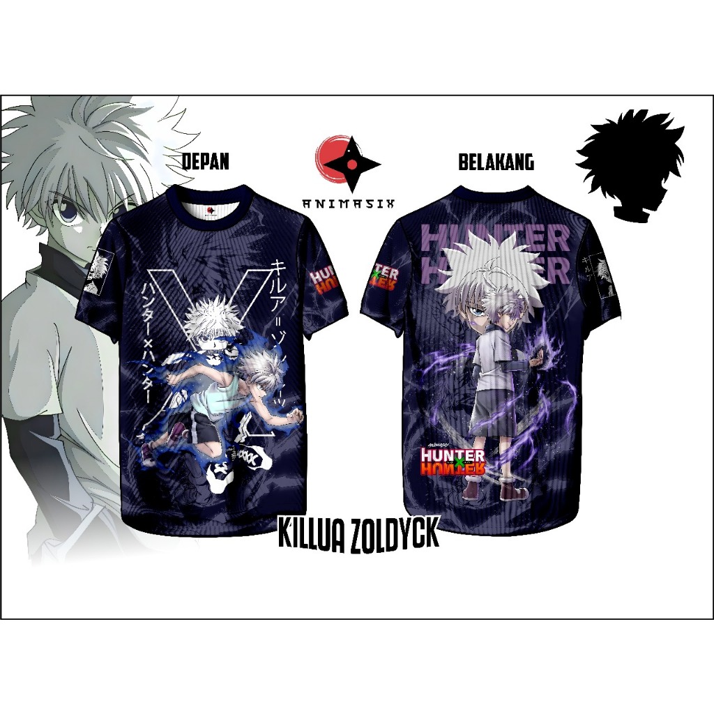 ANIMASIX - KAOS ANIME Part 2 S-XXXL CEWEK COWOK JAPAN UNISEX TSHIRT WIBU