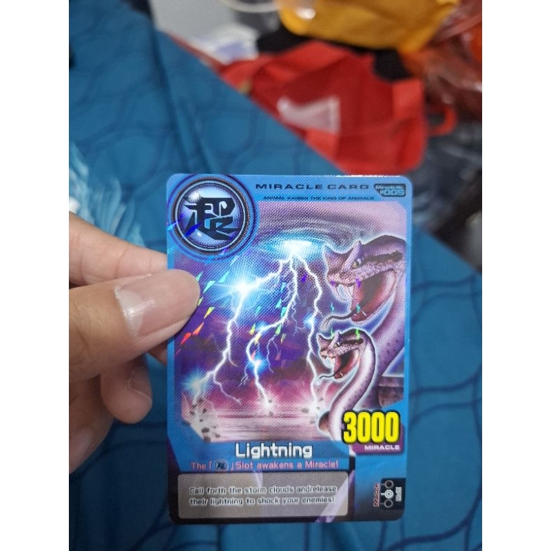 Animal Kaiser Plus Miracle Card Lightning