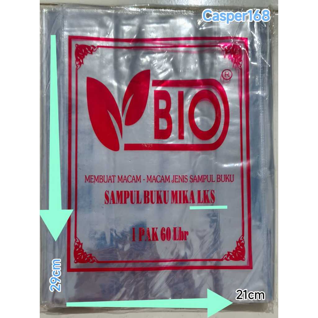 

BIO - SAMPUL BUKU PLASTIK MIKA LKS 10 lembar