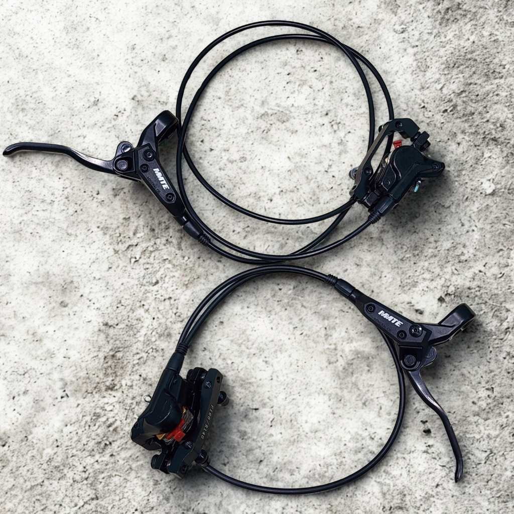 2 Set Rem Hidrolik Sepeda Mmte Kanan & Kiri Hydraulic Disc Brake Sepeda Lipat Gunung Mtb Commuter