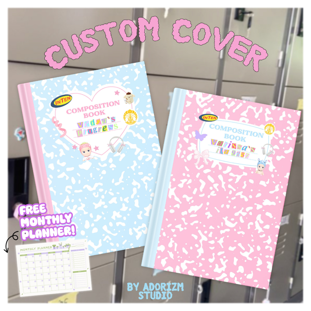 

FOLIO CUSTOM 200 LEMBAR [PO 7 HARI] | adorizm studio