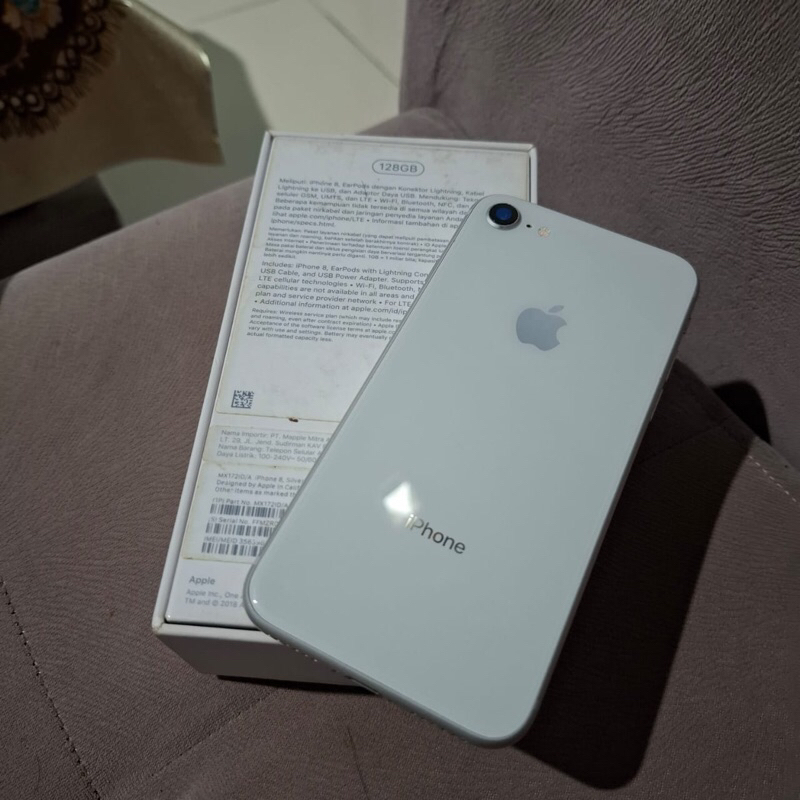 Iphone 8 128gb second ex garansi resmi