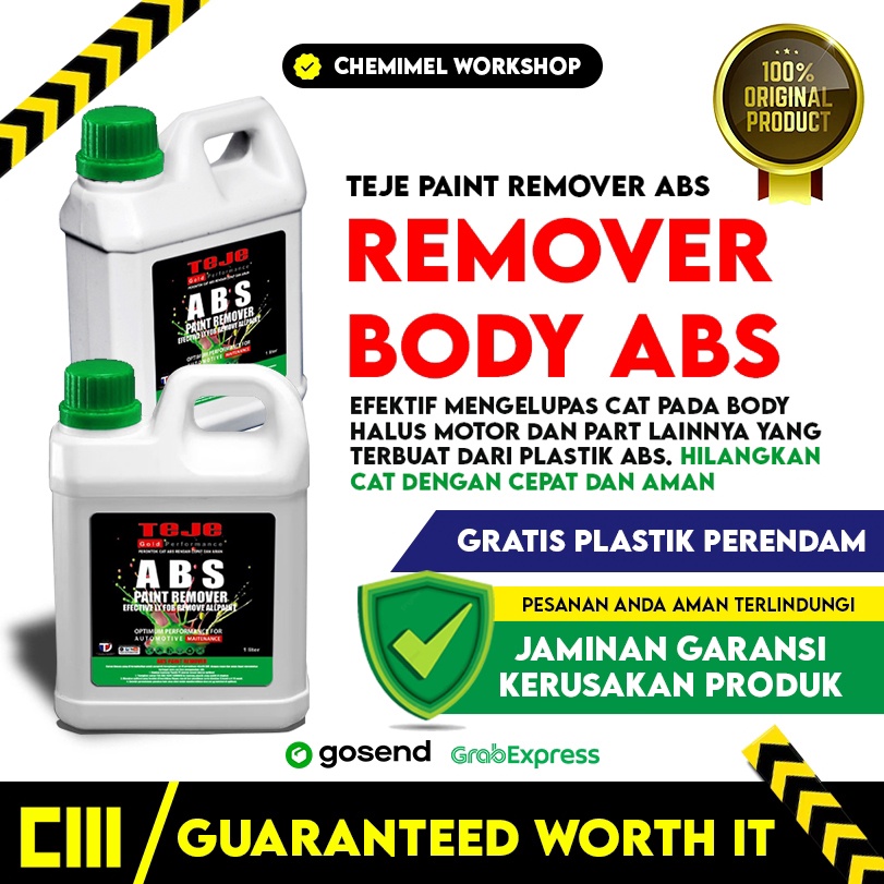 KODE H33B Paint Remover Abs Paint remover body halus paint remover plastik perontok cat body abs rem