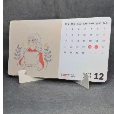 

KALENDER MEJA AESTHETIC CUSTOM FOTO KUAT DAN KOKOH