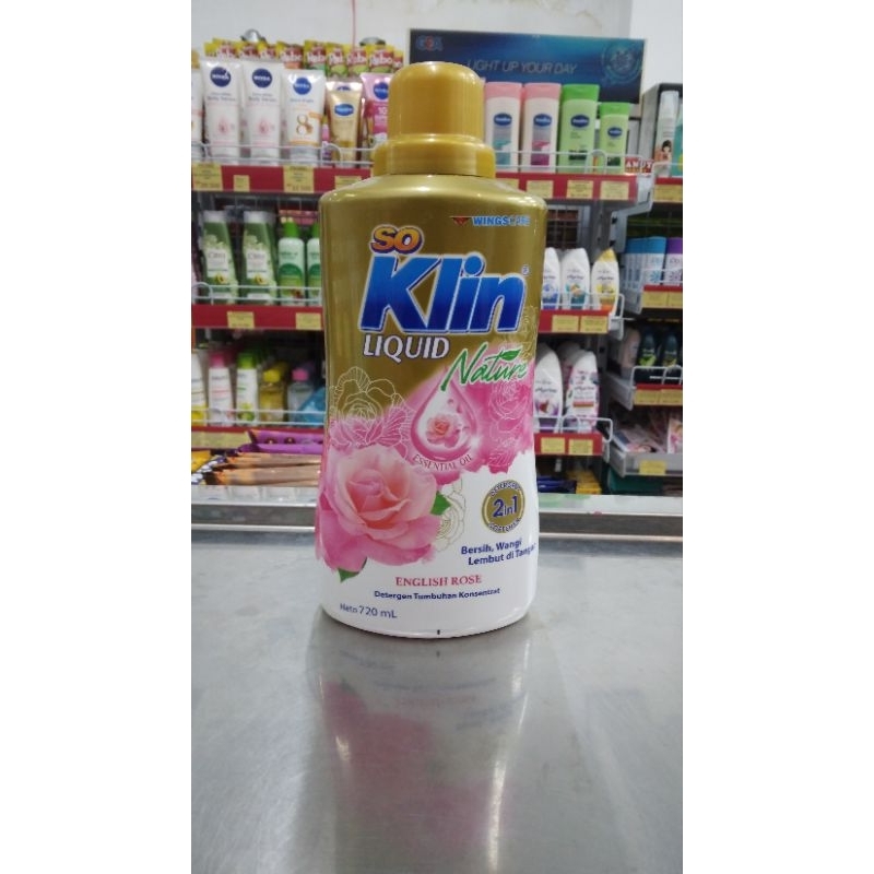 soklin liquid softener botol 720ml