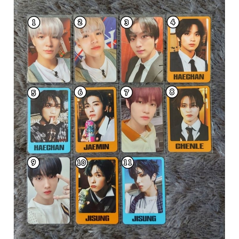 Official Photocard PC NCT Dream Trading Card TC  ISTJ Agit Jeno Haechan Jaemin Chenle Jisung