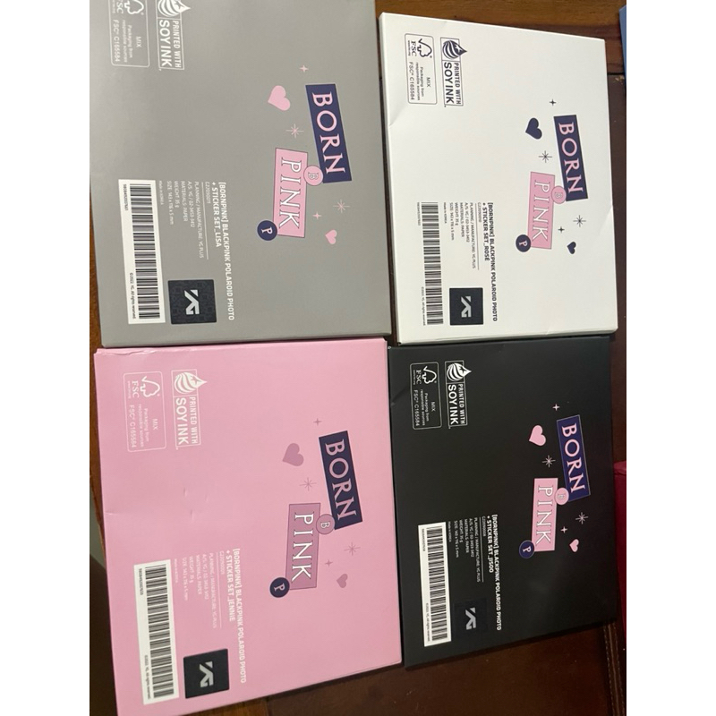 Bornpink Polaroid Set -JENNIE