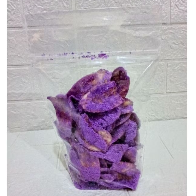 

250gr. KERIPIK PISANG RASA TARO ENAK DAN MURAH