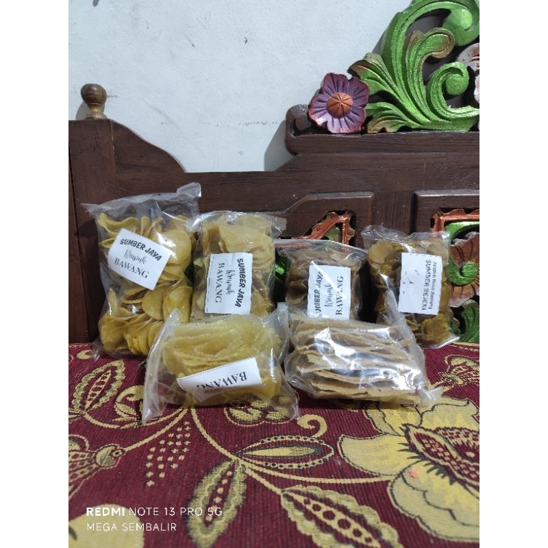 

Kerupuk Bawang / Kerupuk Puli Homemade Kemasan Ekonomis