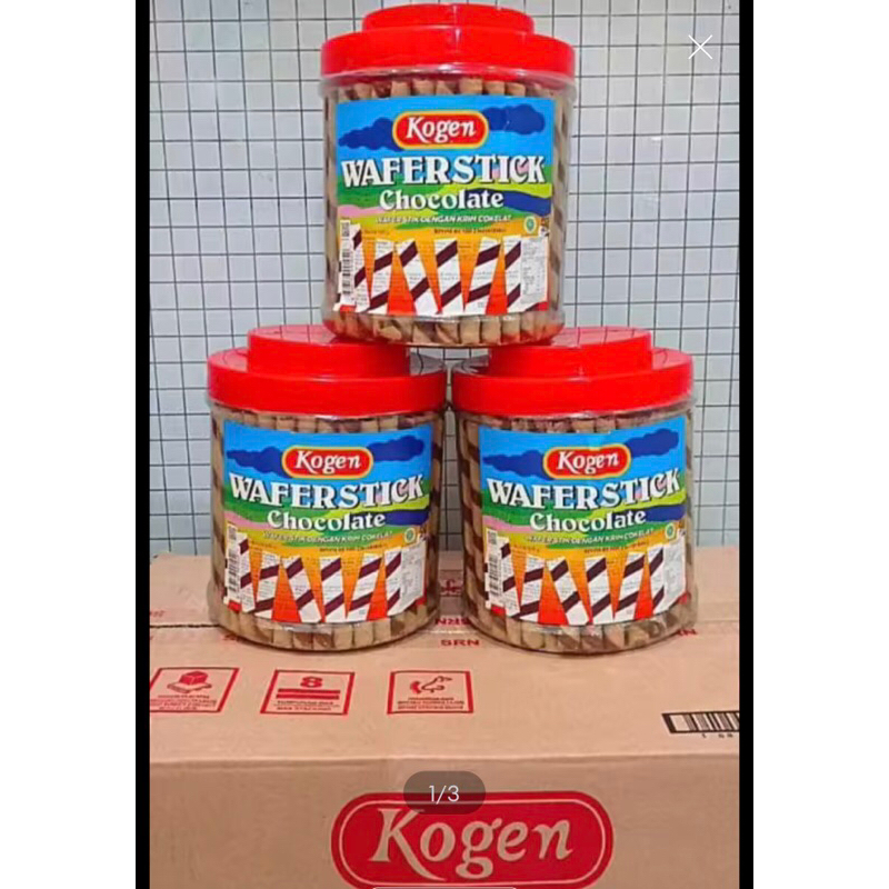 

KOGEN WAFER STICK COKLAT ASTOR TOPLES 600gram