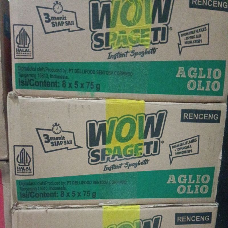 

WOW SPAGETTI AGLIO OLIO TERMURAH