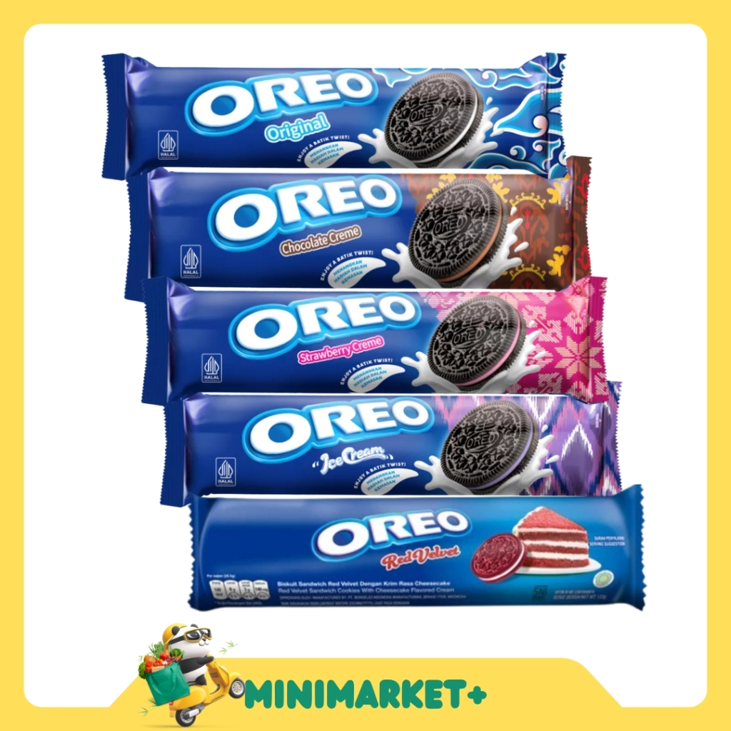 

OREO BISKUIT SANDWICH ISI KRIM 110.4 GRAM