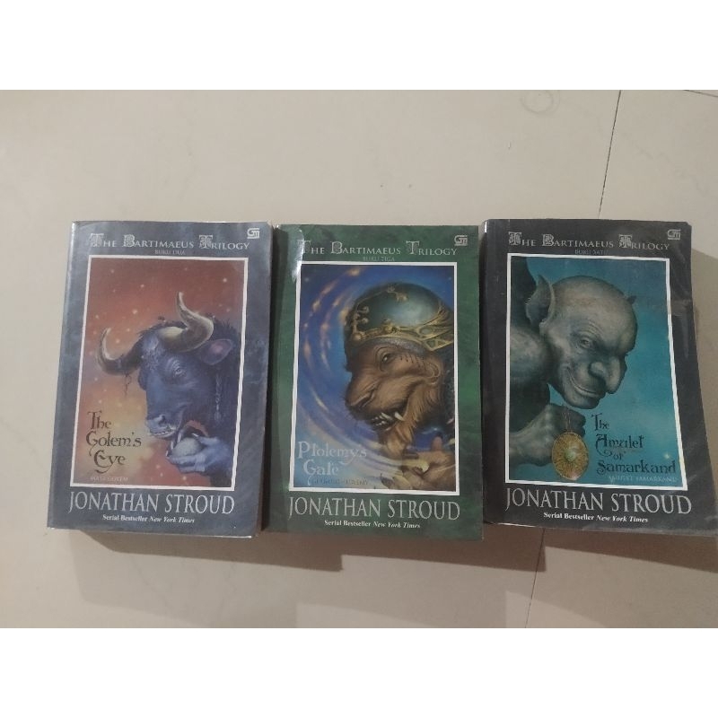 PRELOVED NOVEL THE BARTIMAEUS TRILOGY
