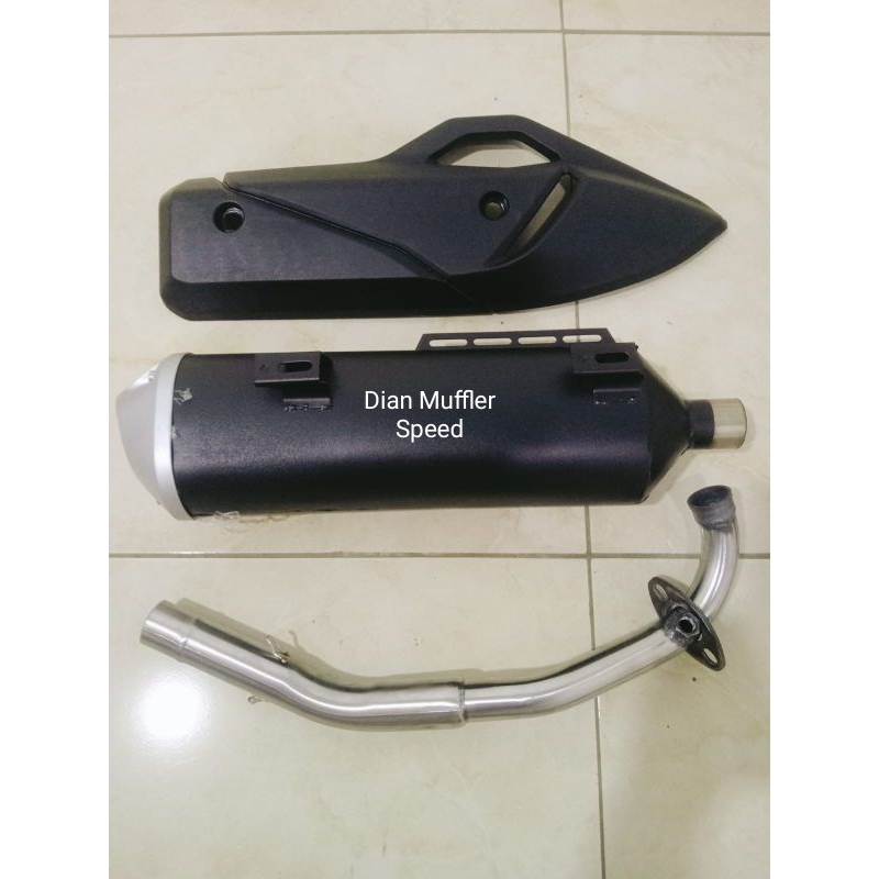 Knalpot standar racing model ori PCX160 Vario160 Stylo160