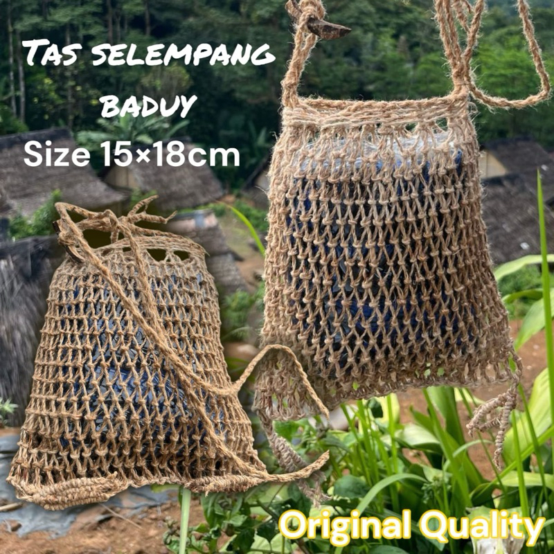tas selempang baduy pria/wanita varian kecil