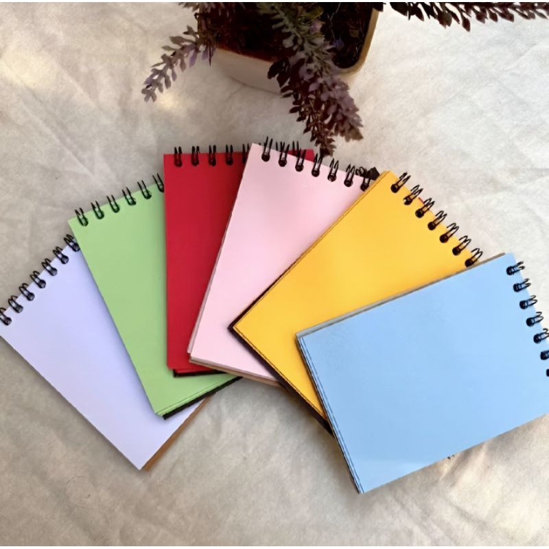 

Buku Sketsa Mini Sketchbook Unik Buku Saku Memo Sepiral Atas Merah Pink Hijau Putih Biru Kuning Notebook Mini Polos Buku Polos
