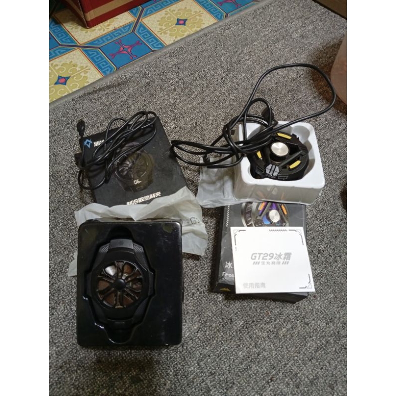 Phone cooler gt29 & c10 pro + bonus memo dl 05 (minus)