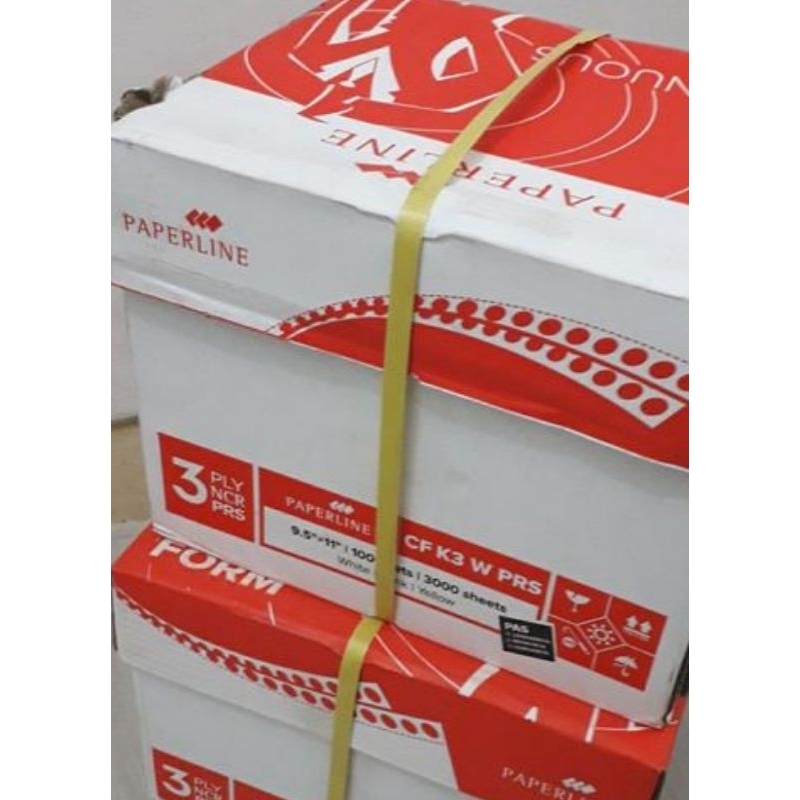 

Continuous form 9.5x11, 3 ply prs paperline