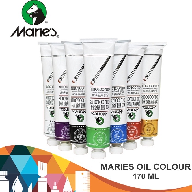

KODE X26T MARIES OIL COLORS PAINT 17ML MARIES OIL 17ML CAT MINYAK MARIES OIL CAT LUKIS