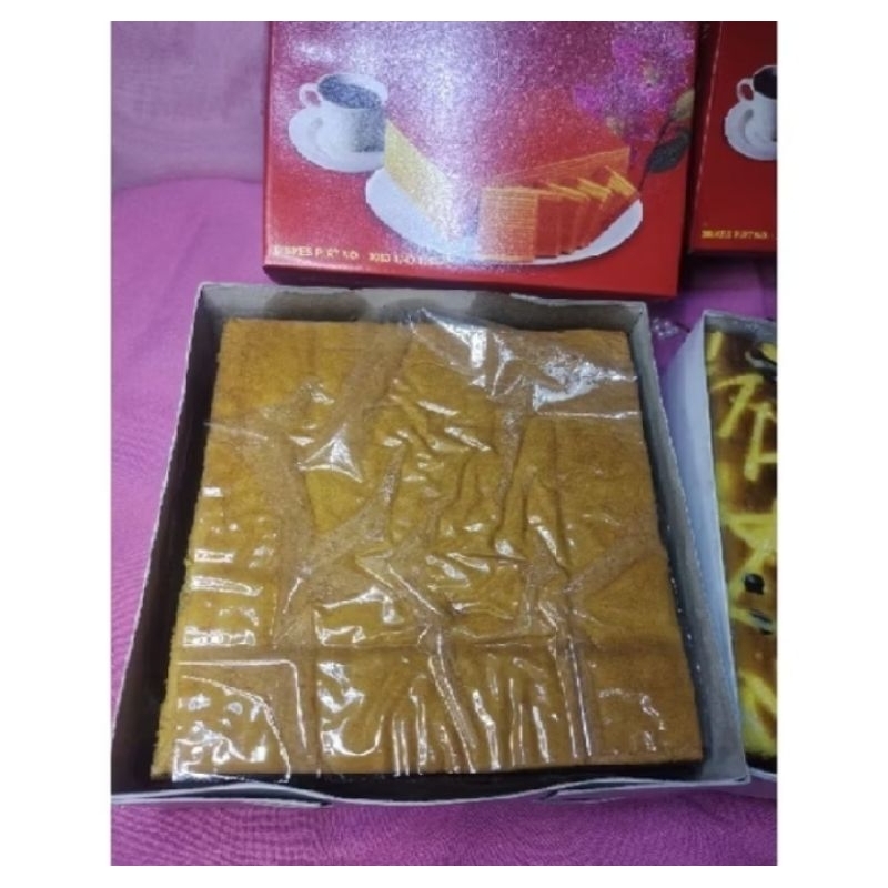 

1,1 kg lapis legit anggrek rasa coklat (SPX REG)