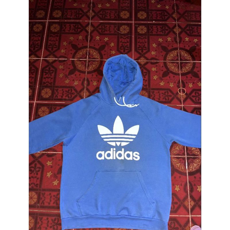 Trefoil Hoodie Adidas Blue