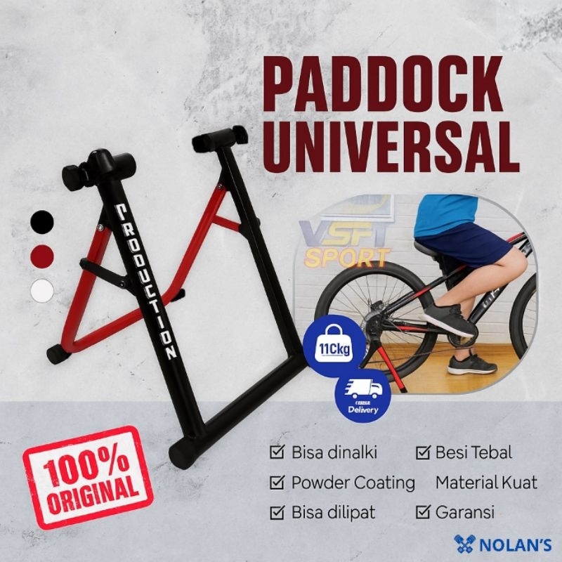 Paddock Sepeda Bisa Trainer Kuat Sampai 180Kg