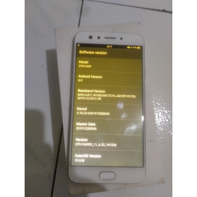 Oppo f3 plus minus pola