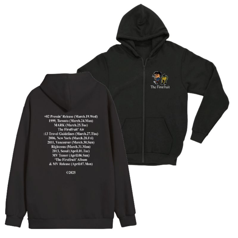 Hoodie ZIPPER Mark Nct The Firstfruit DB