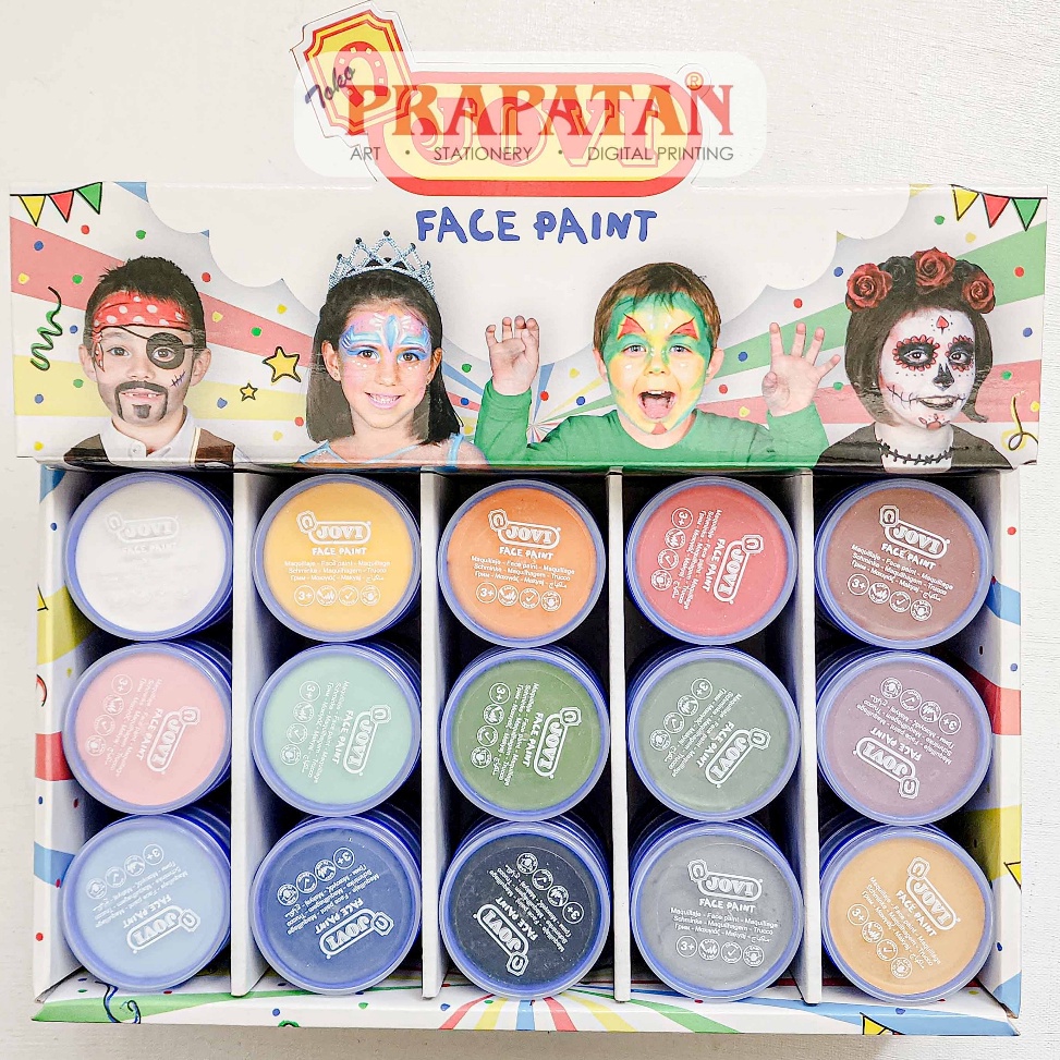 

KODE Y66E Jovi Face Paint 8ml Face Body Painting Set Cat Wajah