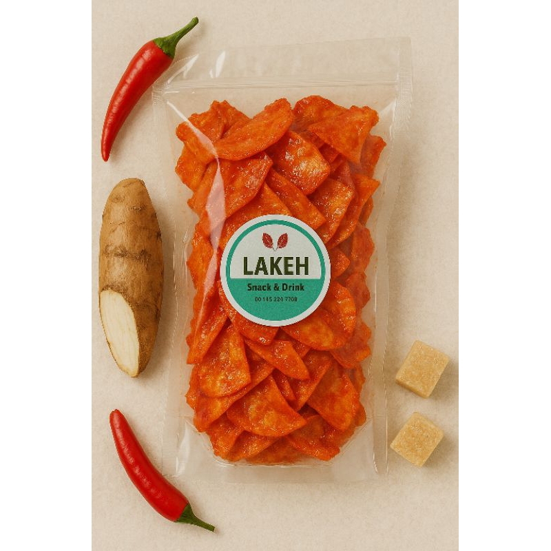 

Keripik Singkong Pedas Asli Minangkabau