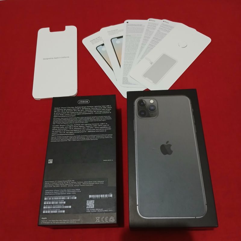 

dus box kotak 11 pro max space gray ori copotan asli ibox