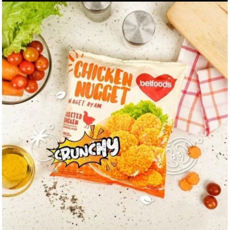 

Bellfoods chicken nugget favorit crunchy 500gr