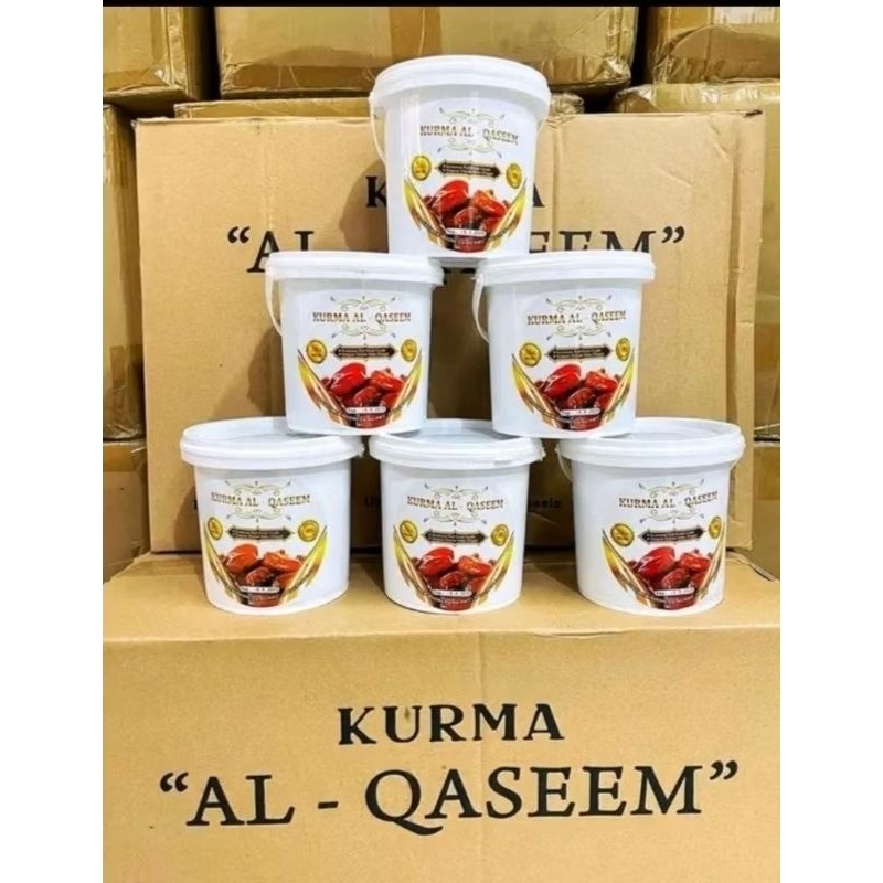 

kurma al-qaasim ember 500 gram ORI murah (1 pcs)/500 gram kurma al-qaasim viral GROSIR