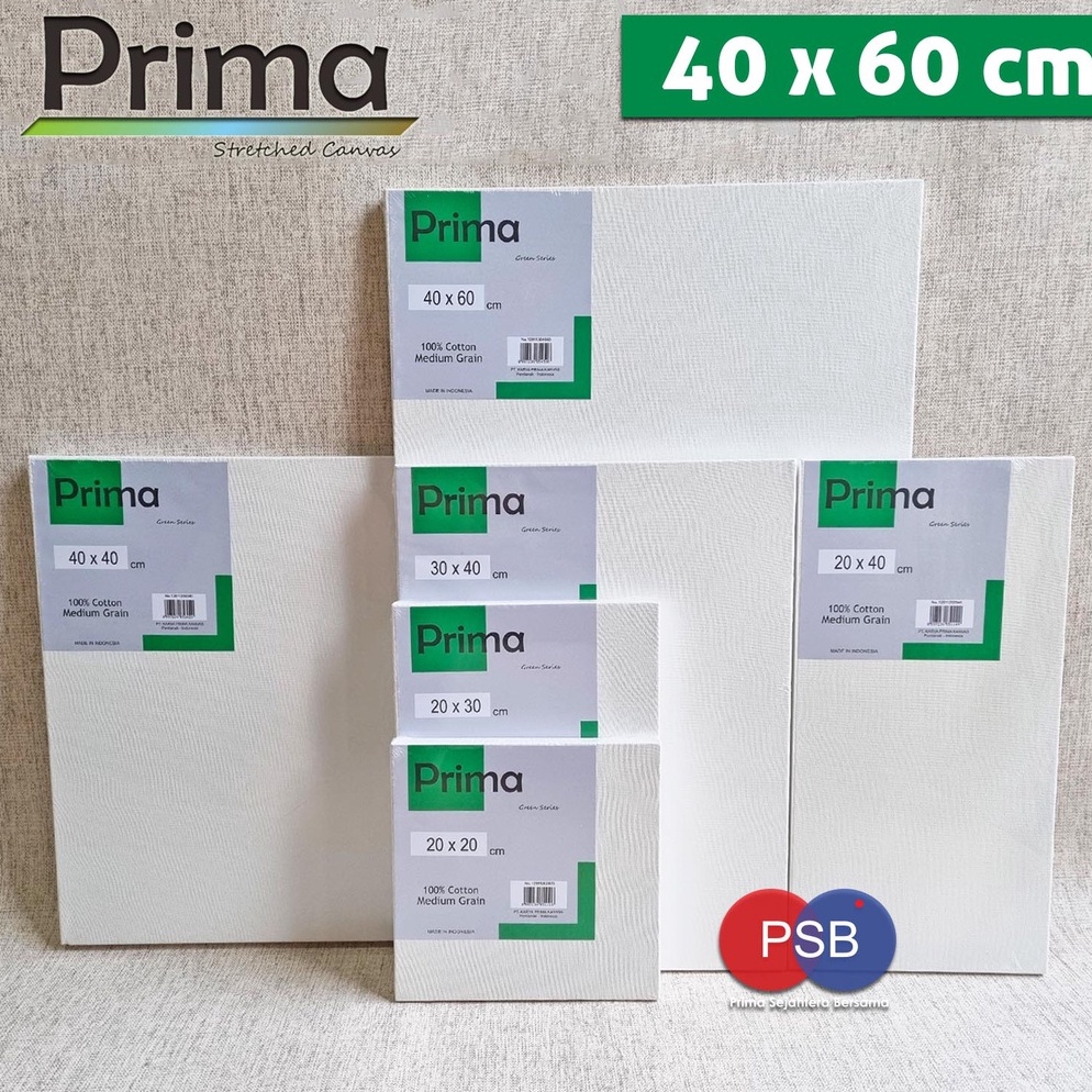 

KODE O87N Kanvas Lukis Prima 4x6 cm Green Series Painting Canvas