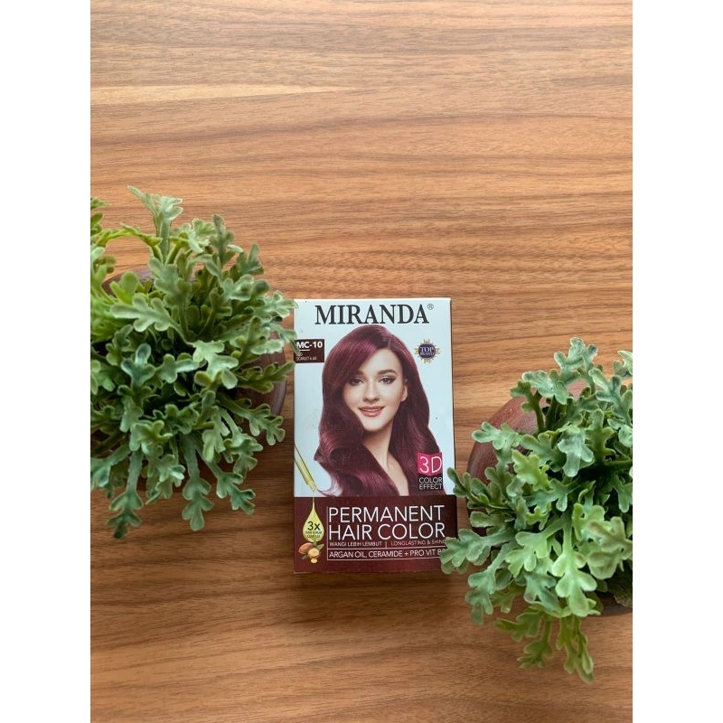 MIRANDA HAIR COLOR WINE RED MC-10 30ML