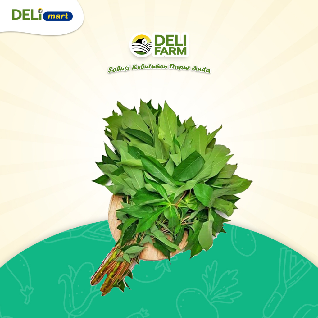 

Deli Mart [Khusus INSTAN Medan] Daun Ubi Segar by Deli Farm