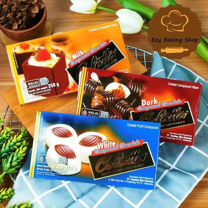 

Kuliner.Kita Colatta Compound Coklat 250Gr - Coklat Blok Warna