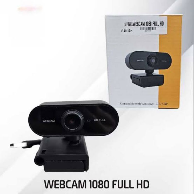 Webcam HD 1080p PC Cam Komputer Web Kamera 1080