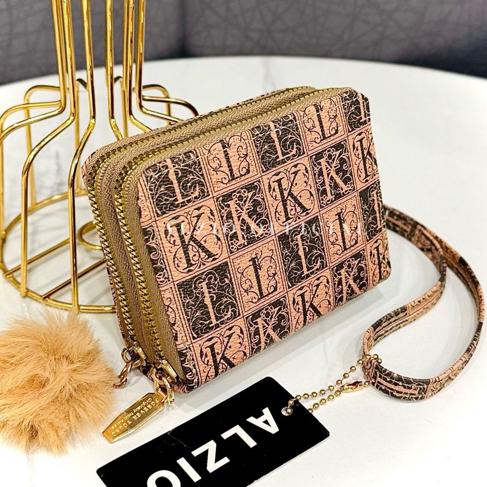KODE T1S READY STOK ALZIO  best seller dompet wanita pria lipat multifungsi  DOMPET KOIN CACA