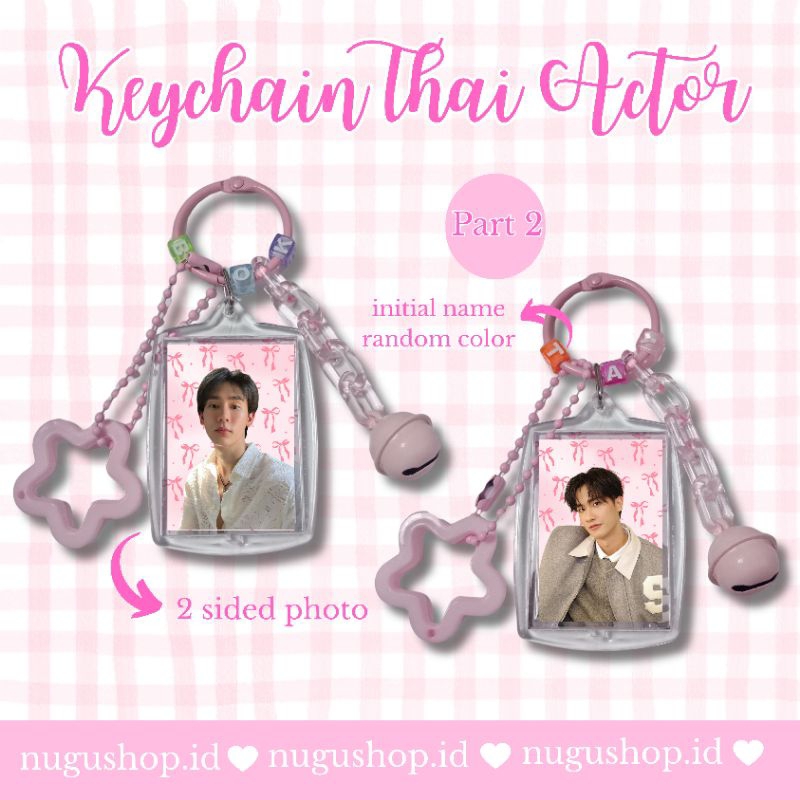 [PART 2] Keychain Pinky Thai Actor Thaimerch