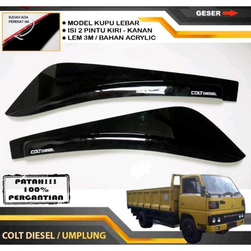TALANG AIR PINTU MOBIL COLTDIESEL/UMPLUNG MODEL KUPU LEBAR / TALANG AIR UMPLUNG