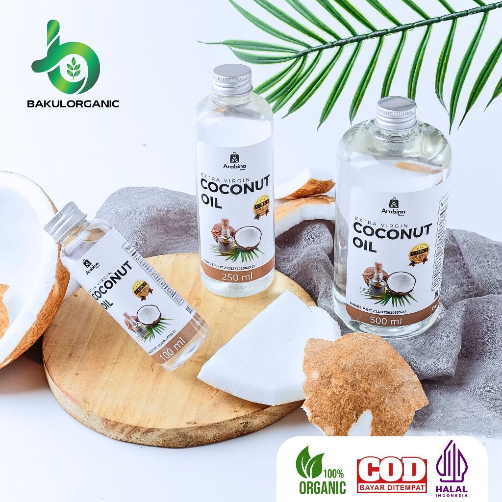 

RB22 Bakulorganic Extra Virgin Coconut Oil VCO 100% Murni Minyak Kelapa