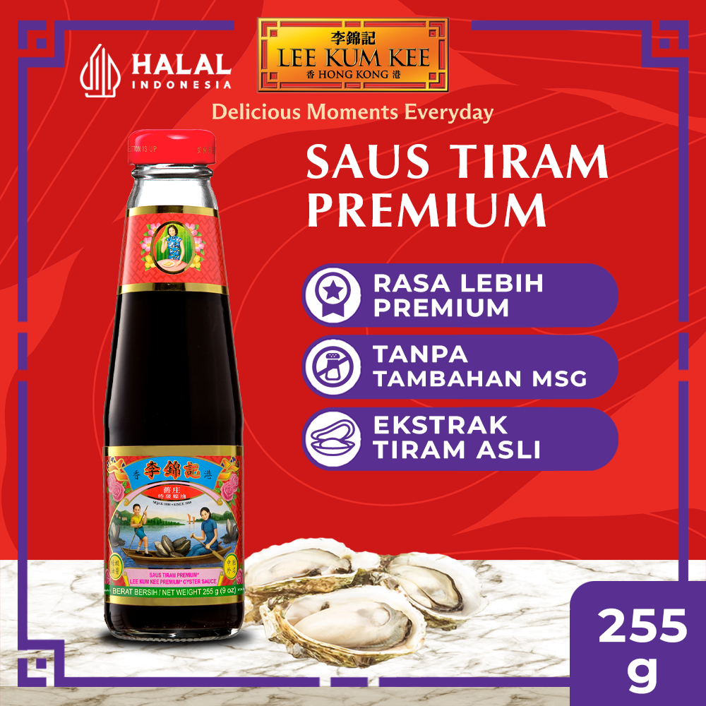 

LEE KUM KEE Oyster Sauce Saus Tiram Premium 255 gr