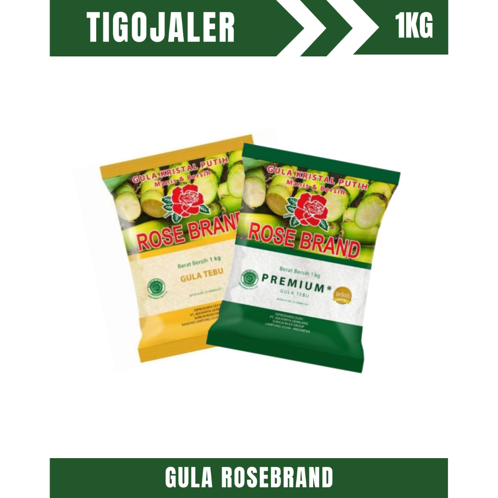 

TIGOJALER GULA ROSEBRAND 1KG AN