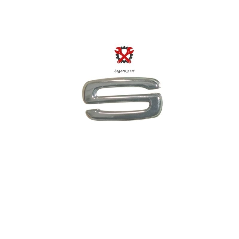 Emblem scoopy HURUF (S) CHROME original emblem honda scoopy 2021 2022 2023