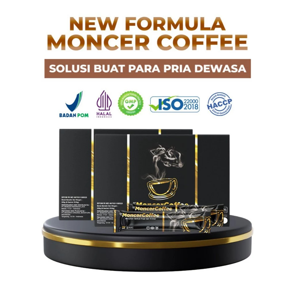 NF Moncer Coffee Original Asli Resmi Bpom Minuman Kopi Herbal