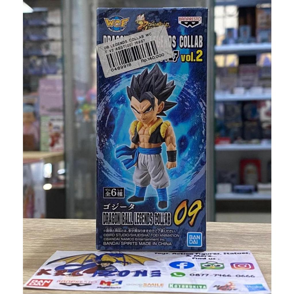 BANDAI BANPRESTO DRAGON BALL LEGENDS COLLAB - WCF GOGETA ( GOKU & VEGETA )