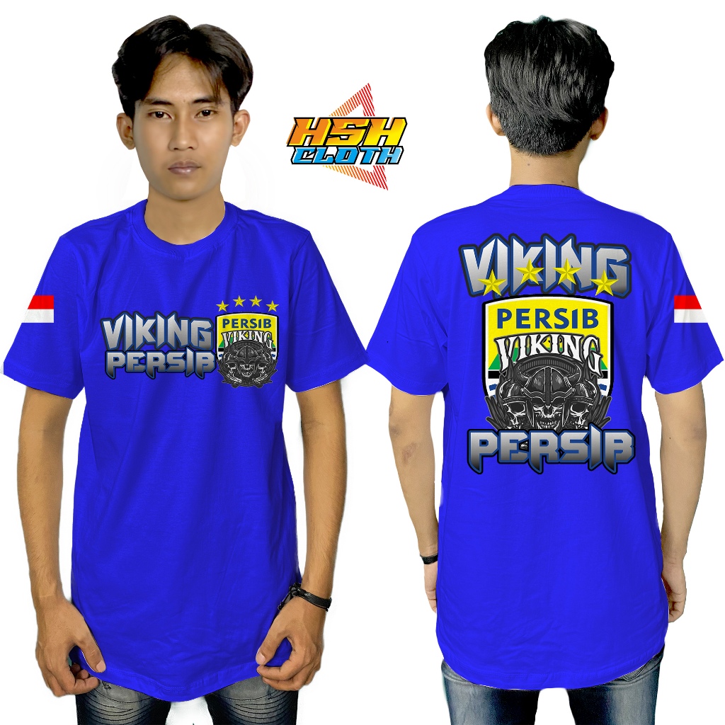 Baju Kaos Distro Persib Viking Bandung Bisa Custom - HSHCloth