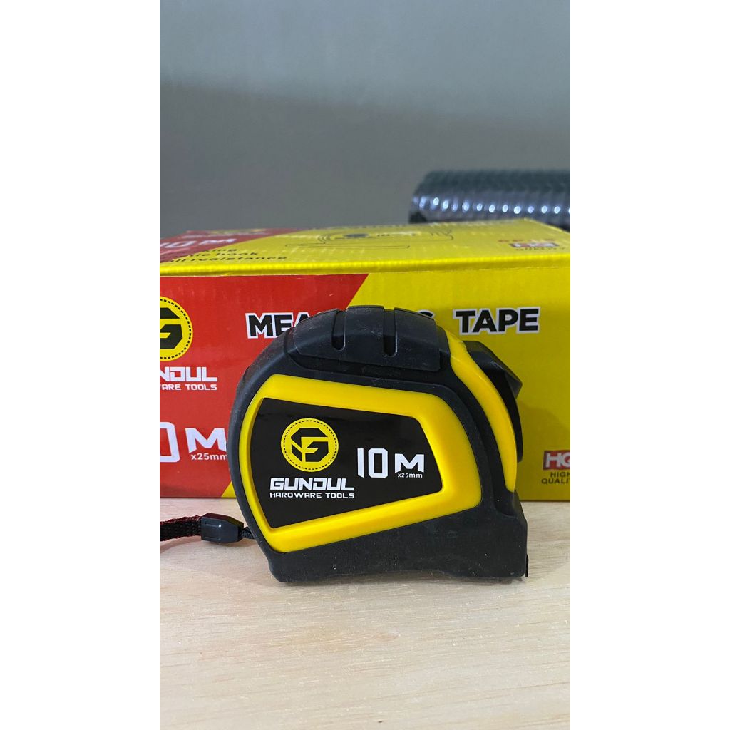 

METERAN AUTOSTOP MEREK GUNDUL UKURAN (3M/5M/7,5M/10M)