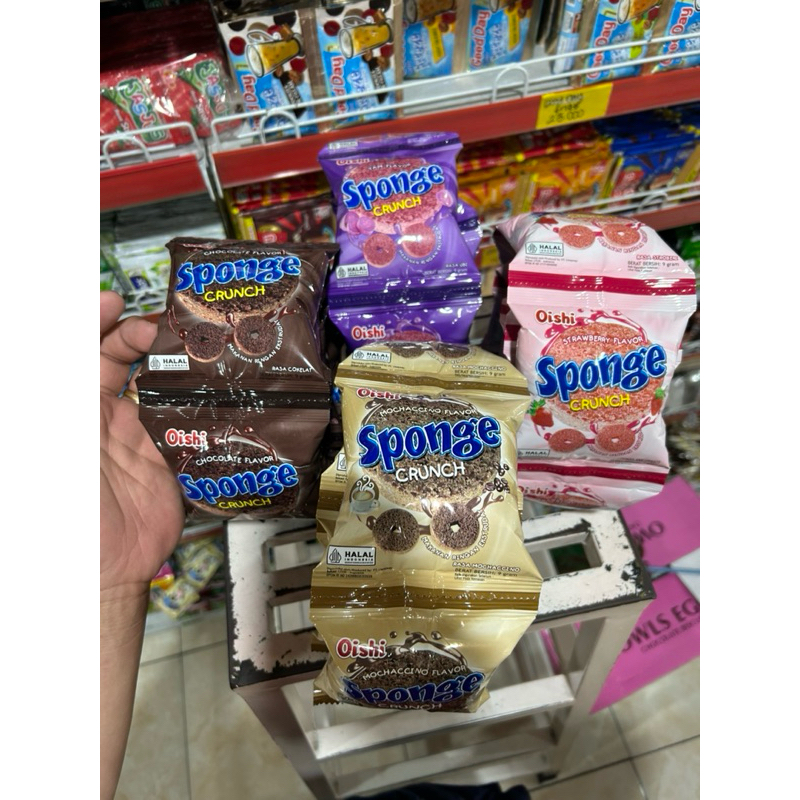 

Oishi SPONGE Crunch 9gram renteng